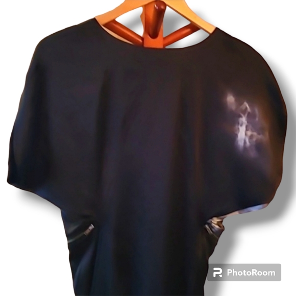 Helmut Lang Shadow Smoke Silk Blend Mini Dress - Picture 7 of 10